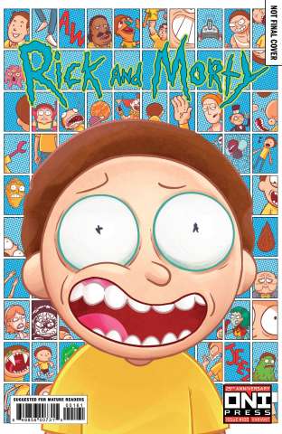 Rick and Morty #100 (Stresing Cover)