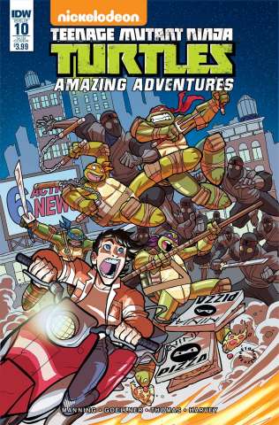 Teenage Mutant Ninja Turtles: Amazing Adventures #10 (Subscription Cover)