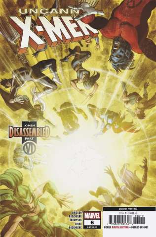 Uncanny X-Men #6 (Cinar 2nd Printing)