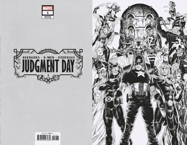 A.X.E.: Judgment Day #1 (100 Copy Brooks Virgin Cover)