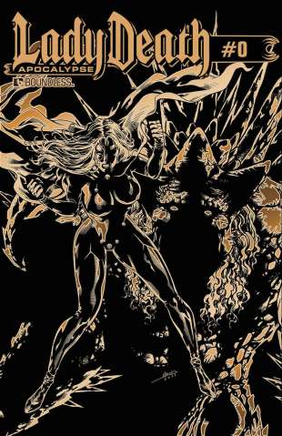 Lady Death: Apocalypse #0 (Kickstarter Gold Leather Cover)