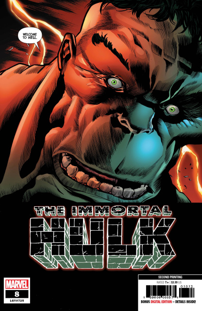 The Immortal Hulk #10 (Bennett 2nd Printing)