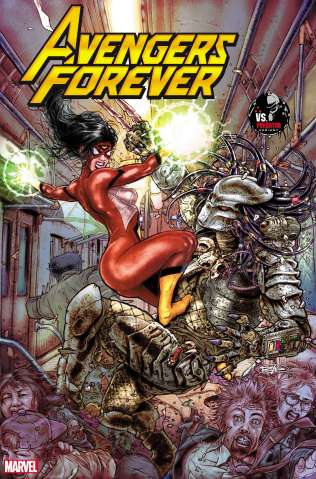 Avengers Forever #8 (Ryp Predator Cover)