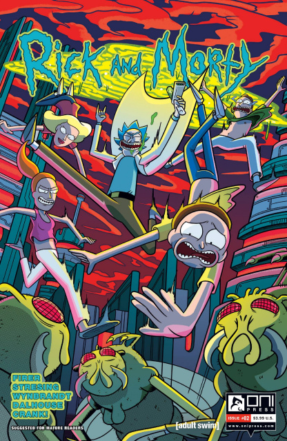 Rick and Morty #2 (Ellerby Cover)