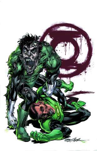 Green Lantern #45 (Monsters Cover)