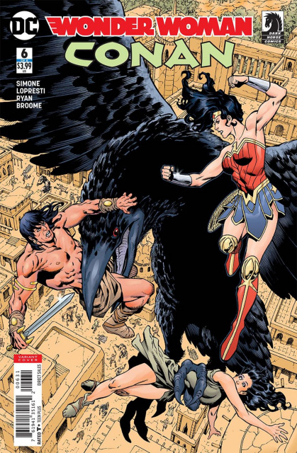 Wonder Woman / Conan #6 (Lopresti Cover)