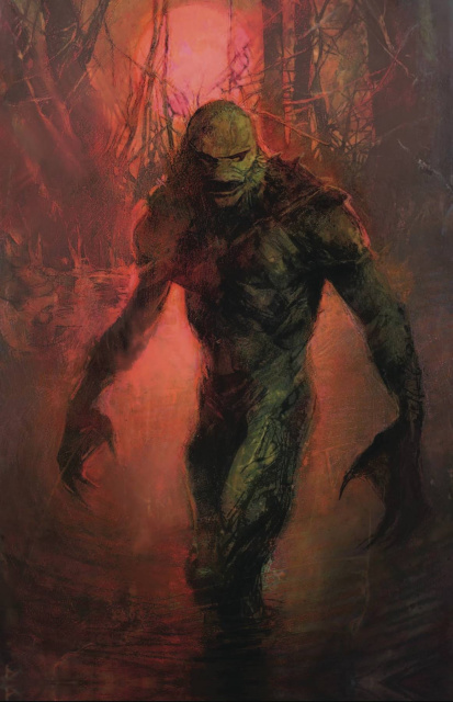 Universal Monsters: The Creature from the Black Lagoon Lives! #1 (Sienkiewicz Cover)