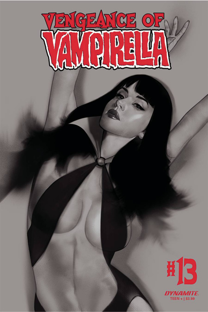 Vengeance of Vampirella #13 (30 Copy Oliver B&W Cover)