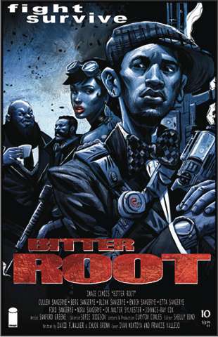 Bitter Root #10 (Vallejo Cover)