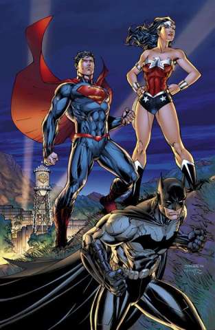 Superman: Son of Kal-El #18 (Jim Lee, Scott Williams & Alex Sinclair DC Holiday Card Card Stock Cover)