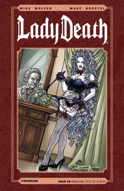 Lady Death #26 (French Maid Cover)