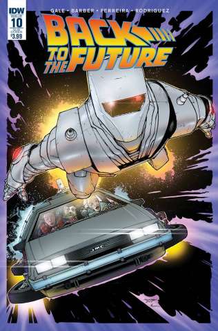 Back to the Future #10 (ROM Cover)