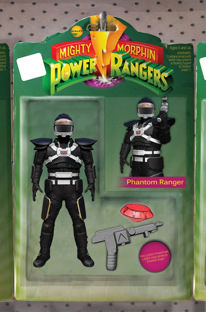 Mighty Morphin Power Rangers #24 (Action Figure Cover)