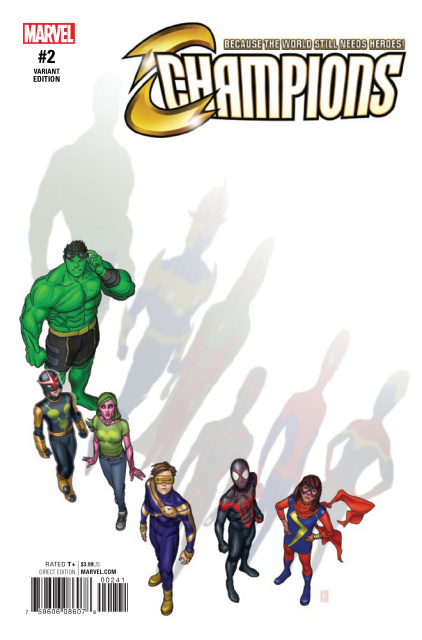 Champions #2 (Choi Cover)