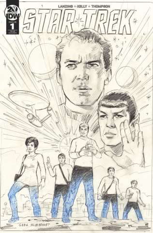 Star Trek: Year Five #1 (25 Copy Hildabrandt Sketch Cover)