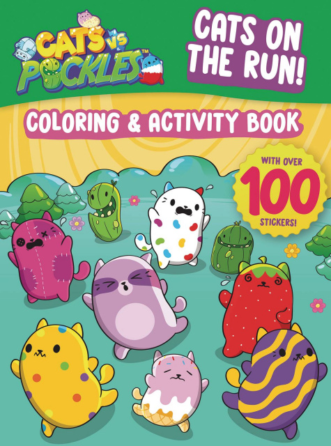 Cats on the Run! Coloring & Activity Book