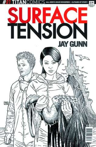 Surface Tension #1 (10 Copy Gunn B/W Cover)
