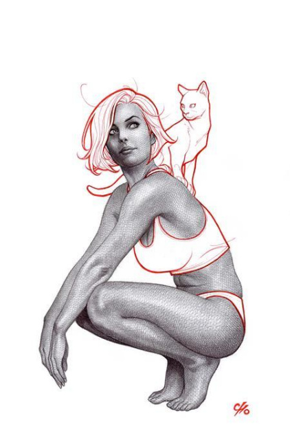 Catwoman #71 (1:50 Frank Cho Card Stock Cover)