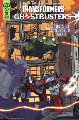 The Transformers / Ghostbusters #2 (Schoening Cover)