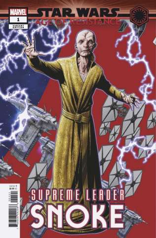 Star Wars: Age of Resistance - Supreme Leader Snoke #1 (McKone Puzzle Cover)
