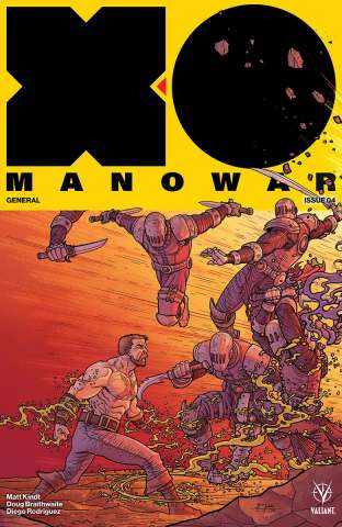 X-O Manowar #4 (Bodenheim Cover)