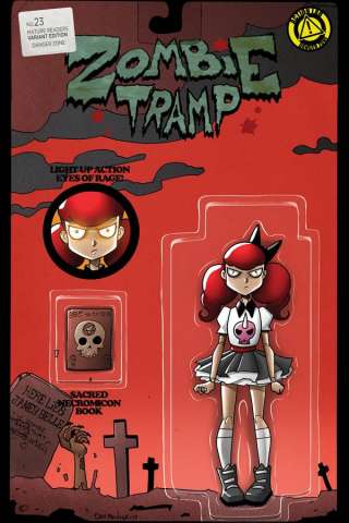 Zombie Tramp #23 (Action Figure Cover)