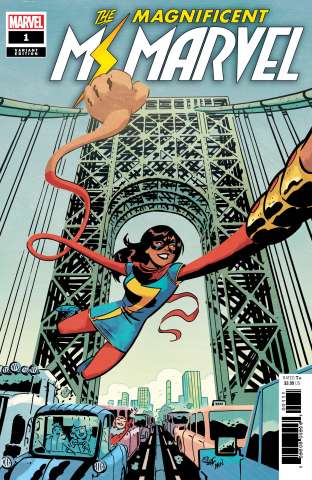 The Magnificent Ms. Marvel #1 (Charretier Cover)