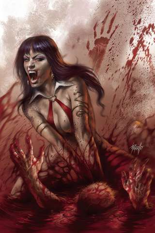 Vengeance of Vampirella #3 (Parrillo Virgin Cover)
