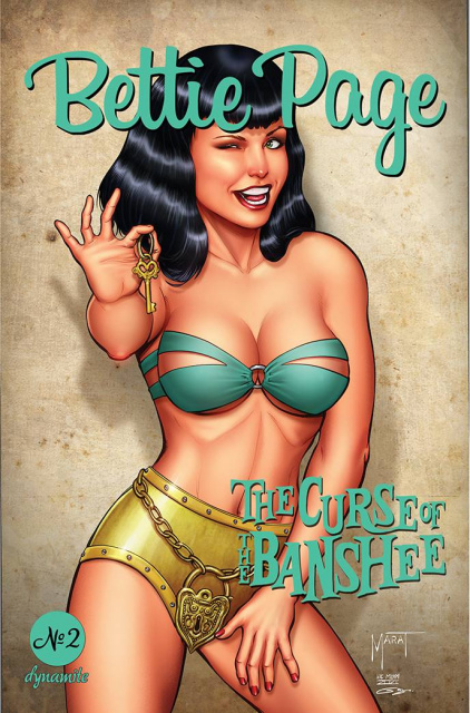 Bettie Page and The Curse of the Banshee #2 (Mychaels Cover)