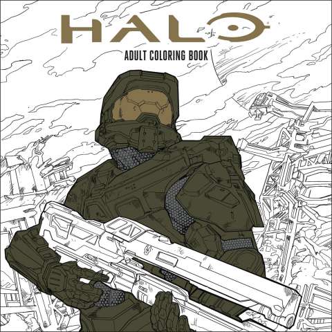 Halo: Adult Coloring Book