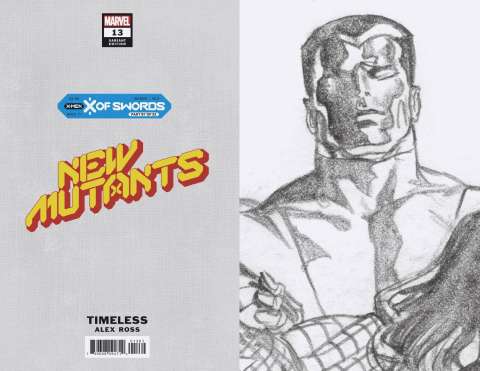 New Mutants #13 (Alex Ross Colossus Timeless Virgin Sketch Cover)