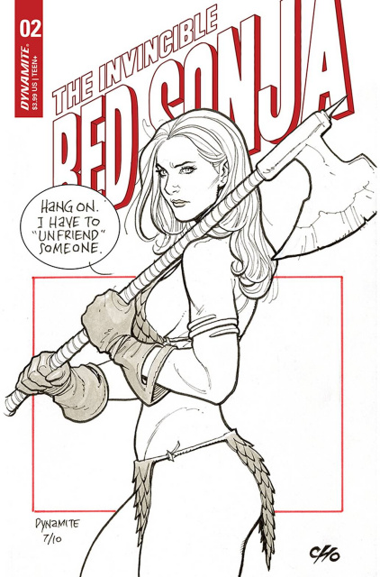 The Invincible Red Sonja #2 (Cho Cover)