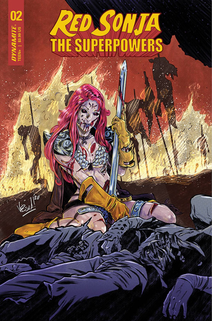 Red Sonja: The Superpowers #2 (Federici Cover)