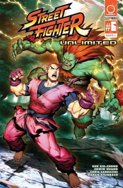 Street Fighter Unlimited #6 (Genzoman Story Cover)