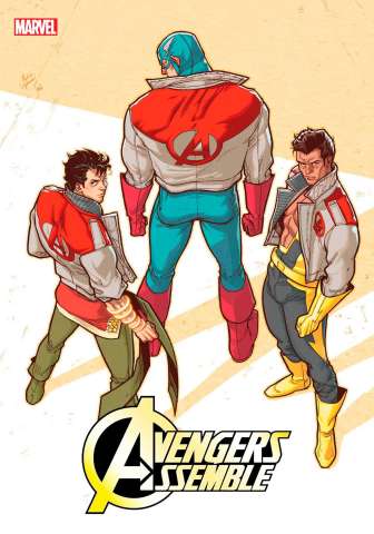 Avengers Assemble #4 (Rickie Yagawa Avengers Jacket Cover)