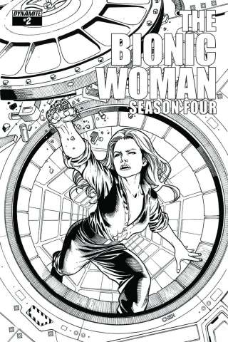 The Bionic Woman, Season Four #2 (15 Copy Chen B&W Cover)