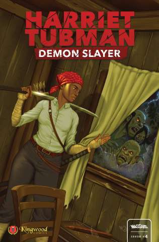 Harriet Tubman: Demon Slayer #3 (Barna Evil Dead Homage Cover)
