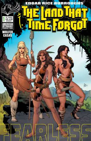 The Land That Time Forgot: Fearless #1 (Wolfer Cover)