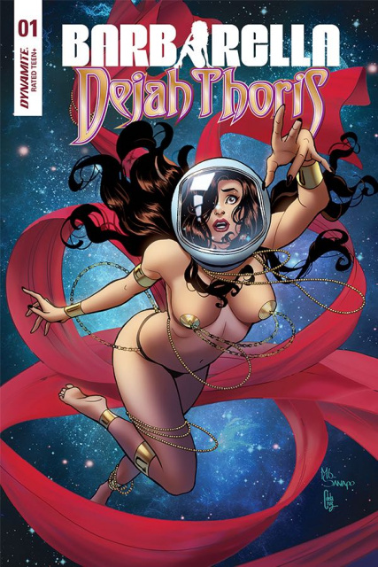 Barbarella / Dejah Thoris #1 (20 Copy Sanapo Dejah Cover)