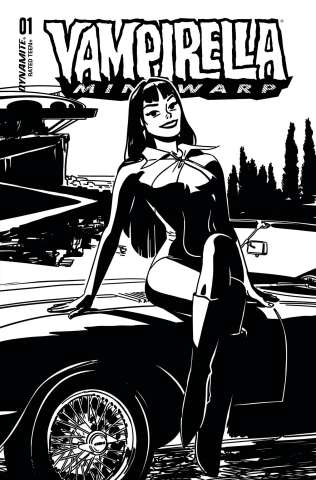 Vampirella: Mindwarp #2 (7 Copy Case B&W Cover)