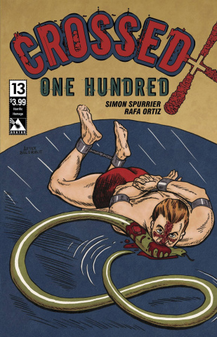 Crossed + One Hundred #13 (Horrific Homage Cover)