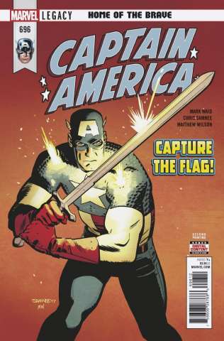 Captain America #696 (2nd Printing)