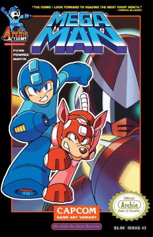 Mega Man #43 (Capcom Cover)