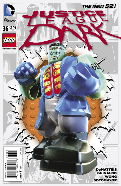 Justice League Dark #36 (Lego Cover)