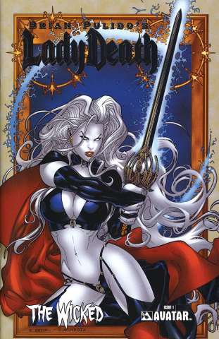 Lady Death: The Wicked #1 (Platinum Foil Cover)