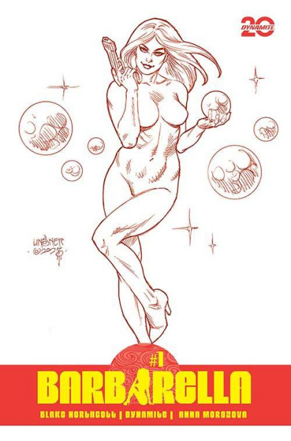 Barbarella #1 (7 Copy Linsner Red Line Cover)