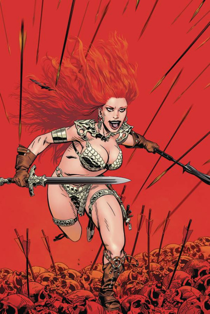 Red Sonja: The Price of Blood #1 (Golden Virgin Cover)