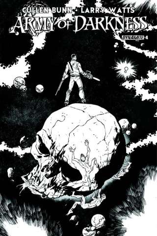 The Army of Darkness #4 (15 Copy Seeley B&W Cover)
