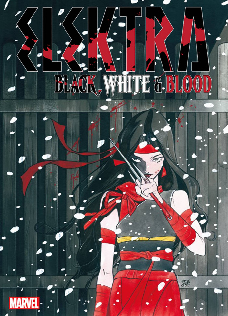 Elektra: Black, White & Blood #4 (Momoko Cover)
