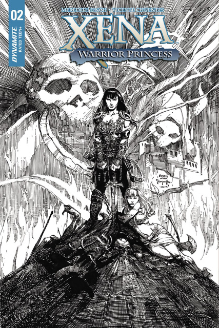 Xena #2 (25 Copy Finch Red Cover)
